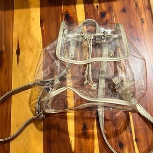 Clear backpack